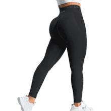 YEOREO Amplify Women's Seamless Scrunch Legging