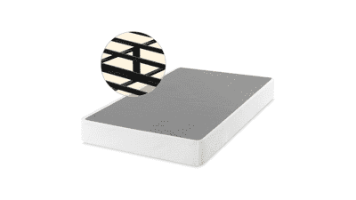 ZINUS 9 Inch Metal Smart Box Spring Mattress Foundation Twin