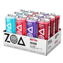 ZOA Zero Sugar Energy Drink Variety Pack