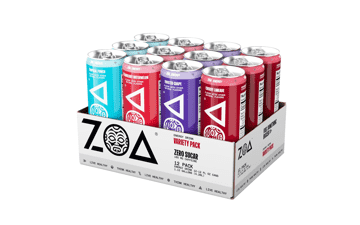 ZOA Zero Sugar Energy Drink Variety Pack