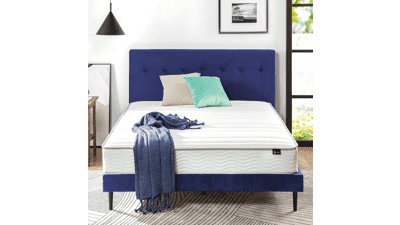 Zinus 8 Inch Foam and Spring Mattress - CertiPUR-US Certified - Full Size