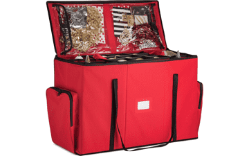 Zober Christmas Ornament Storage Box & Figurine Container