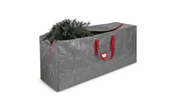 Zober Christmas Tree Storage Bag for 7.5 Ft Artificial Trees - Waterproof and Durable - Gray