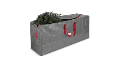 Zober Christmas Tree Storage Bag for 7.5 Ft Artificial Trees - Waterproof and Durable - Gray