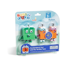 hand2mind Numberblocks Four Toy Figures Collectibles