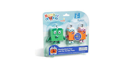 hand2mind Numberblocks Four Toy Figures Collectibles