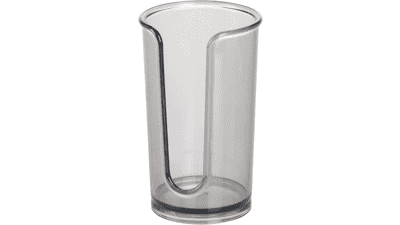 iDesign Disposable Cup Dispenser for Bathroom Countertops