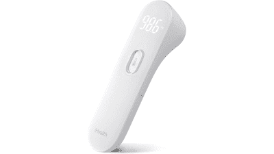 iHealth No-Touch Forehead Thermometer, Infrared Digital for Adults and Kids, Touchless Baby, 3 Ultra-Sensitive Sensors, Large LED Digits