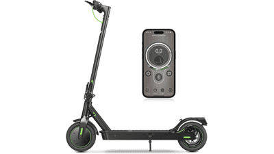 isinwheel Electric Scooter 18-28 Miles Range, 28MPH Top Speed, 800W Motor for Commute