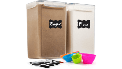 2 Pack Extra Large Airtight Food Storage Containers