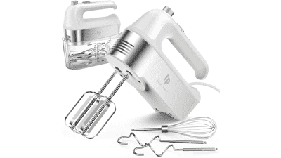 450W Electric Hand Mixer with Scale Cup Storage Case