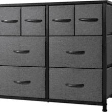 AZL1 Life Concept 8-Drawer Fabric Dresser