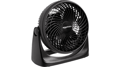 Amazon Basics 3 Speed Small Room Air Circulator Fan