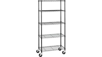 Amazon Basics 5-Shelf Adjustable Storage Shelving Unit