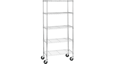 Amazon Basics 5-Shelf Heavy Duty Storage Shelving Unit