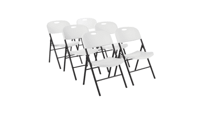 Amazon Basics Folding Plastic Chair