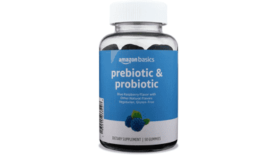 Amazon Basics Prebiotic & Probiotic Gummies