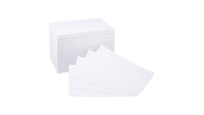 Amazon Basics Ruled Lined Index Note Cards, 500 Count