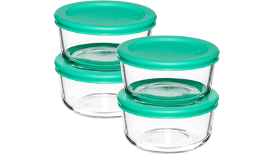 Anchor Hocking 8 Piece Glass Food Storage Containers