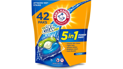 Arm & Hammer Plus OxiClean Laundry Detergent Power Paks