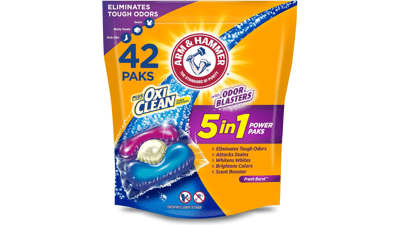 Arm & Hammer Plus OxiClean Laundry Detergent Power Paks