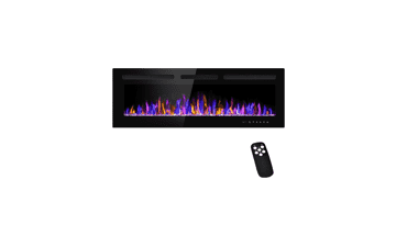 BETELNUT 50" Electric Fireplace Wall Mounted