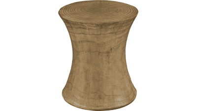 Ball & Cast Faux Wood Stump Table