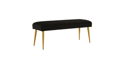 Ball & Cast Upholstered Bench