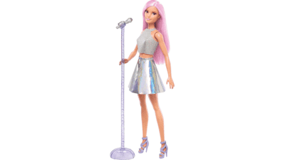 Barbie Pop Star Doll with Microphone