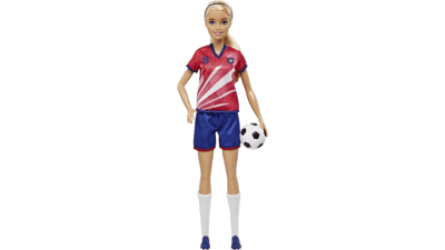 Barbie Soccer Doll with Soccer Ball and Cleats
