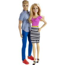 Barbie and Ken Doll 2-Pack