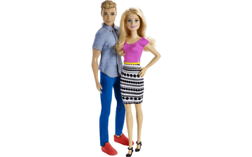 Barbie and Ken Doll 2-Pack