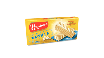 Bauducco Vanilla Wafers - Crispy Wafer Cookies
