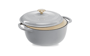 Best Choice Products 6 Quart Enamel Cast-Iron Round Dutch Oven