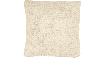 Bloomingville Cream Woven Cotton Boucle Pillow