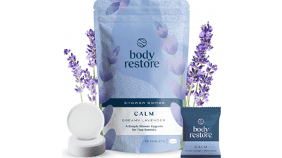 Body Restore Bath Bombs Aromatherapy 15 Pack