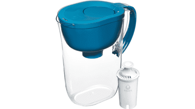 Brita Large Water Filter Pitcher, Teal