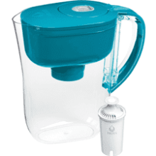 Brita Turquoise Water Filter Pitcher, 6-Cup Capacity