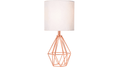 COTULIN Rose Gold Bedside Table Lamp