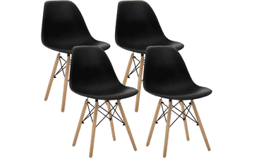 CangLong Modern Mid-Century Shell Lounge Chairs