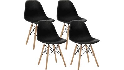 CangLong Modern Mid-Century Shell Lounge Chairs