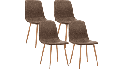 CangLong Set of 4 Kitchen Dining Chairs
