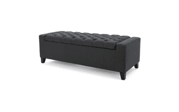 Christopher Knight Home Hikaru Fabric Storage Ottoman