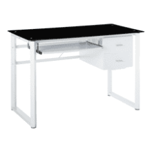 Christopher Knight Home Reeve Tempered Glass Computer Desk