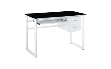 Christopher Knight Home Reeve Tempered Glass Computer Desk