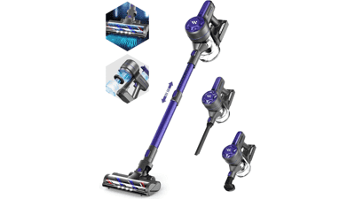 Cordless Vacuum Cleaner with Powerful Lithium Batteries