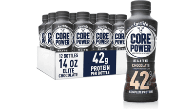 Core Power Fairlife Elite 42g High Protein Milk Shakes