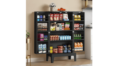 DWVO 43 Inch Kitchen Pantry Cabinet