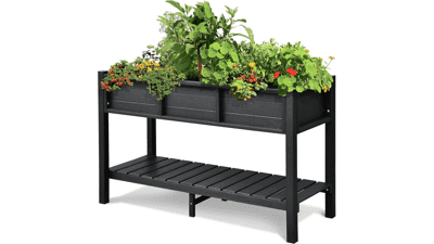 DWVO 48x18x30in Raised Garden Bed