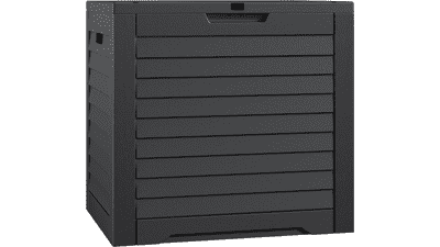 DWVO Louvered Large Deck Box